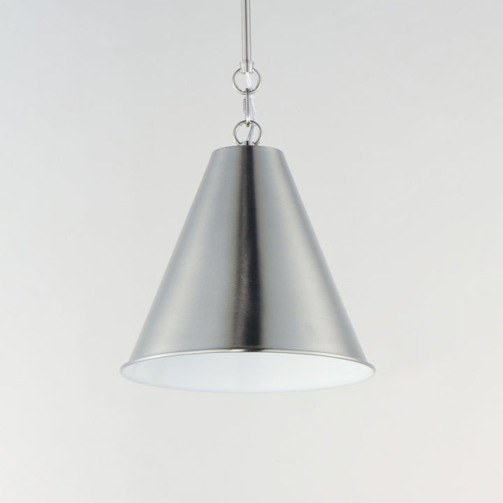 Maxim - 15162SN - One Light Pendant - Veritas - Satin Nickel