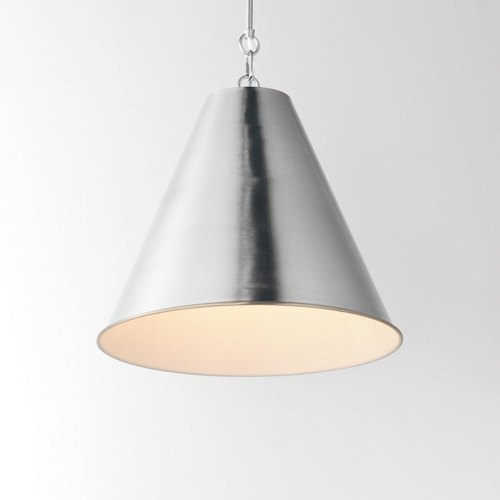 Maxim - 15164SN - One Light Pendant - Veritas - Satin Nickel