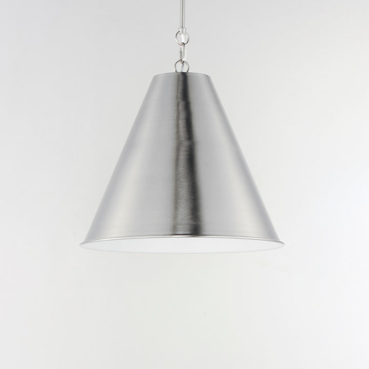 Maxim - 15164SN - One Light Pendant - Veritas - Satin Nickel