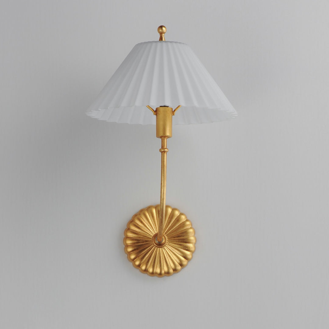 Maxim - 18310SWGL - One Light Wall Sconce - Kismet - Gold Leaf