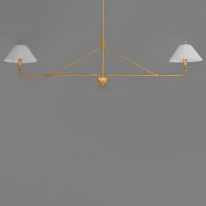 Maxim - 18312SWGL - Two Light Pendant - Kismet - Gold Leaf