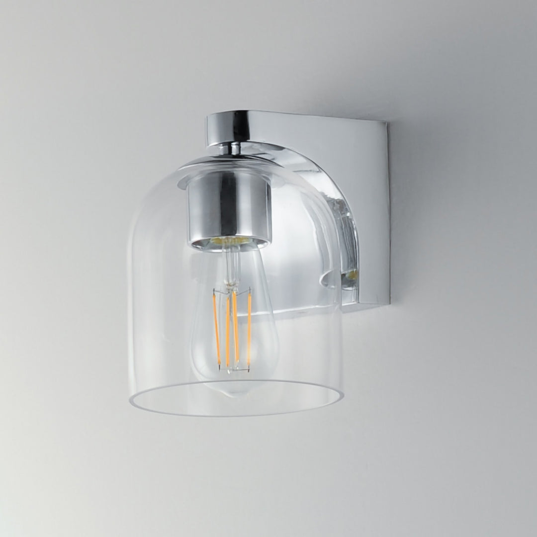 Maxim - 21231CLPC - One Light Bath Vanity - Scoop - Polished Chrome
