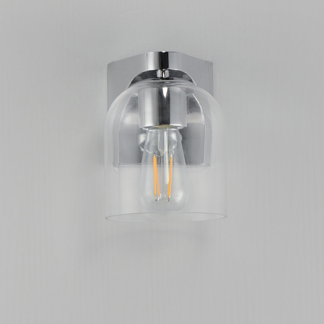 Maxim - 21231CLPC - One Light Bath Vanity - Scoop - Polished Chrome