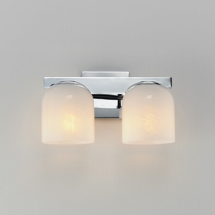 Maxim - 21232MRPC - Two Light Bath Vanity - Scoop - Polished Chrome