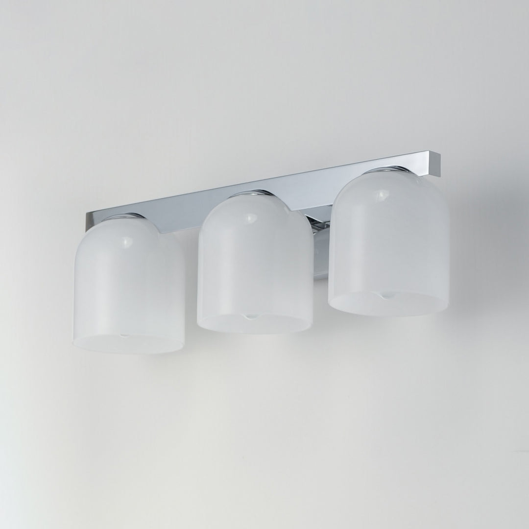 Maxim - 21233MRPC - Three Light Bath Vanity - Scoop - Polished Chrome