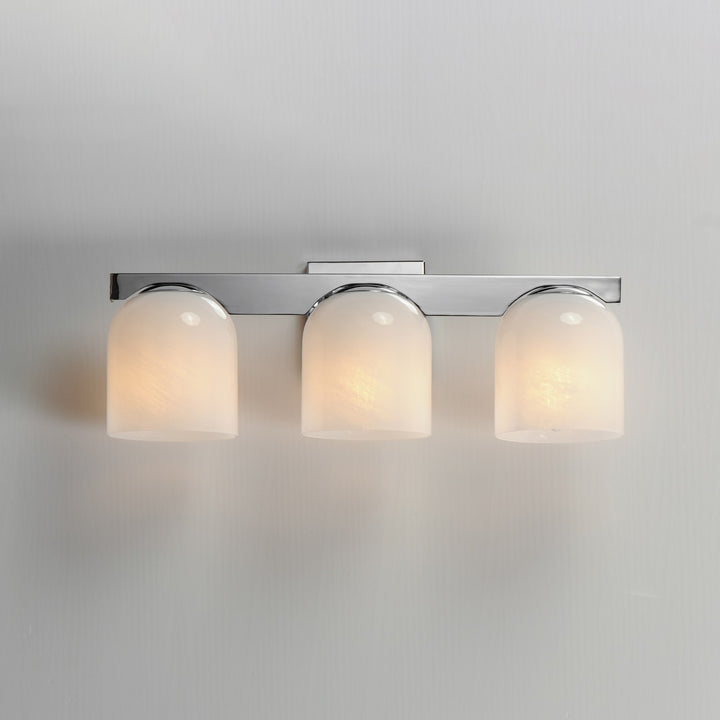 Maxim - 21233MRPC - Three Light Bath Vanity - Scoop - Polished Chrome