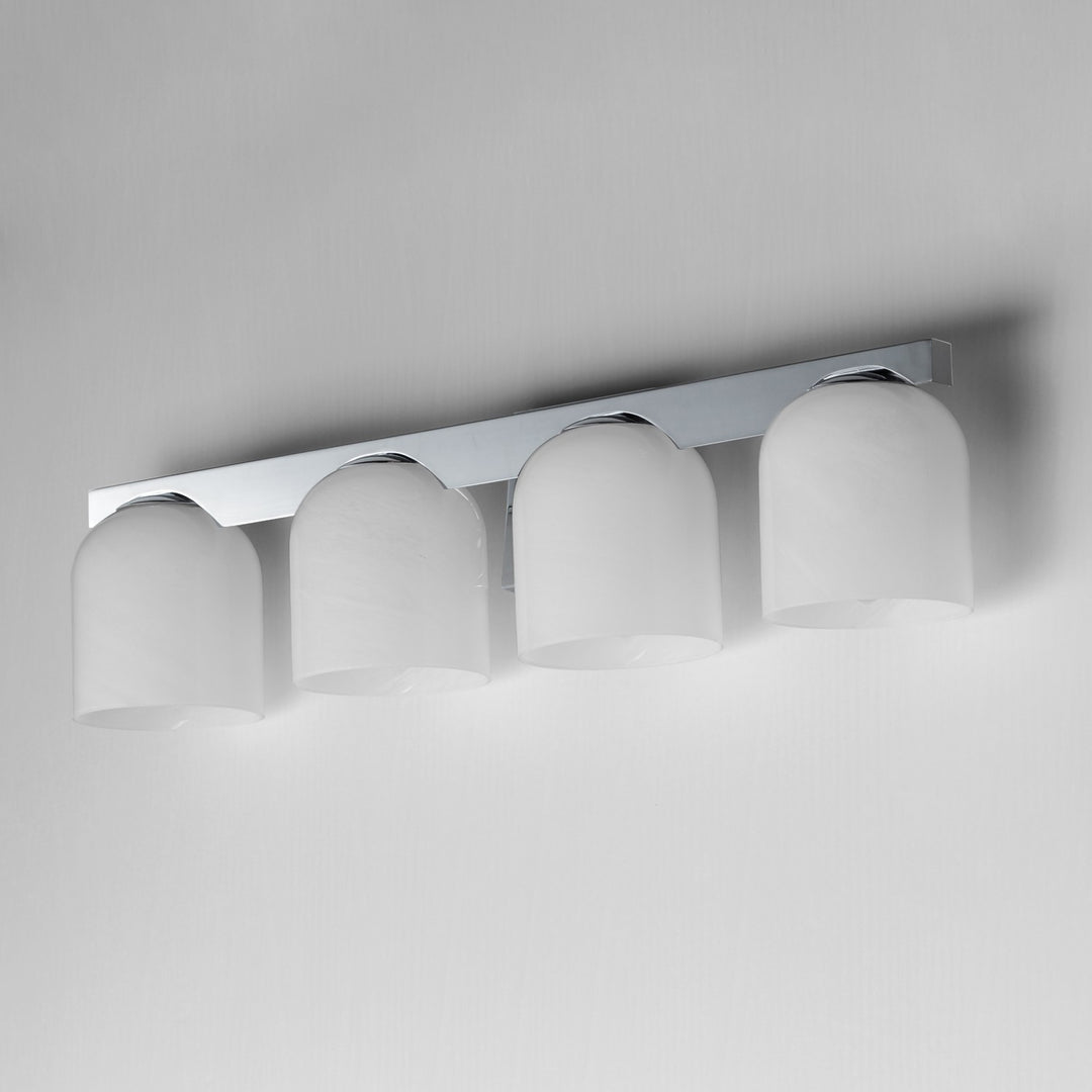 Maxim - 21234MRPC - Four Light Bath Vanity - Scoop - Polished Chrome