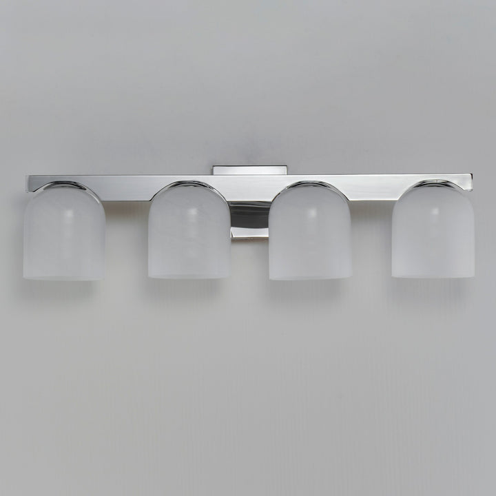 Maxim - 21234MRPC - Four Light Bath Vanity - Scoop - Polished Chrome