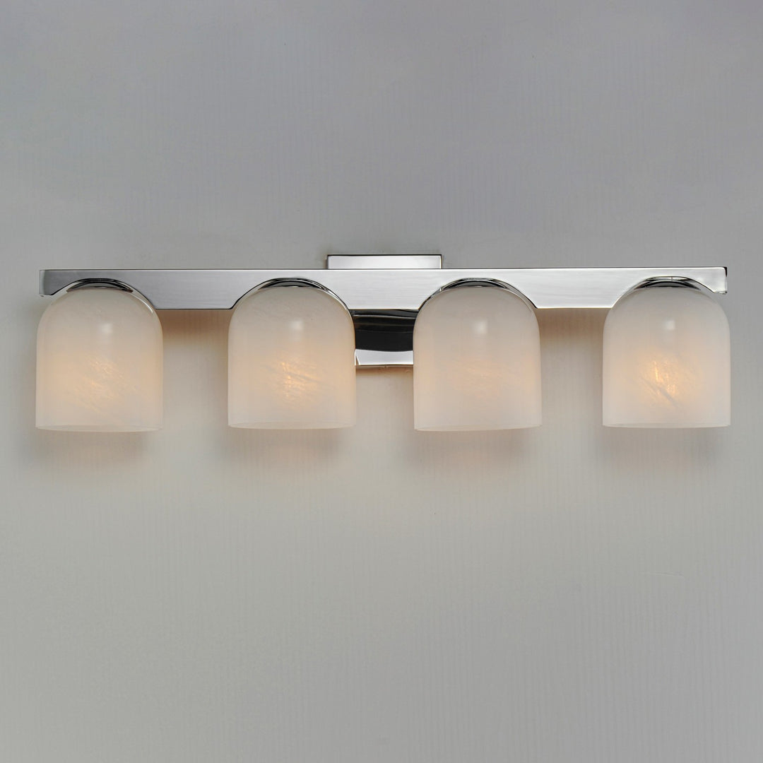 Maxim - 21234MRPC - Four Light Bath Vanity - Scoop - Polished Chrome