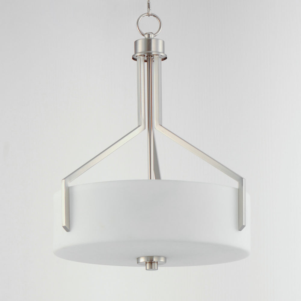 Maxim - 21287SWSN - Three Light Pendant - Dart - Satin Nickel