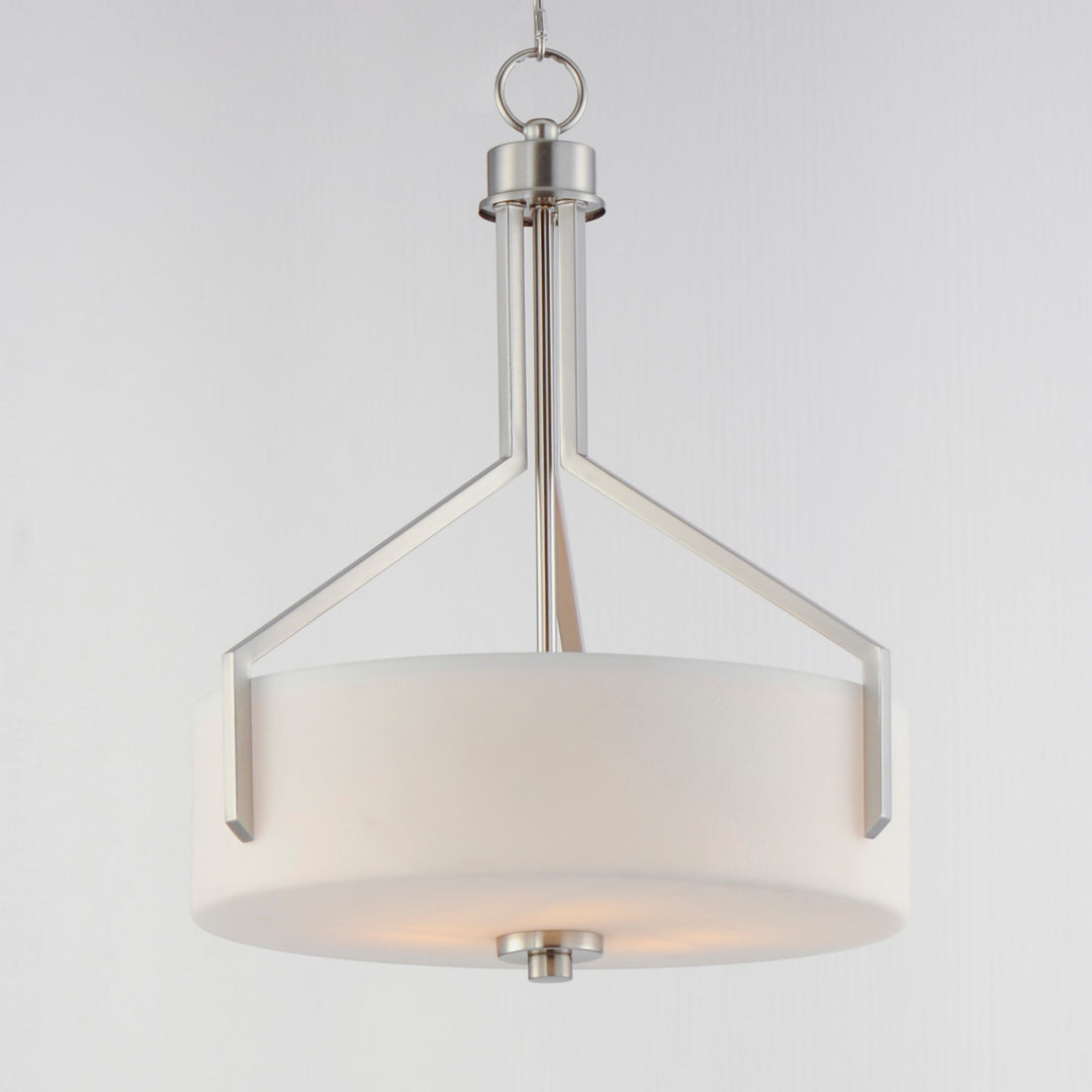 Maxim - 21287SWSN - Three Light Pendant - Dart - Satin Nickel