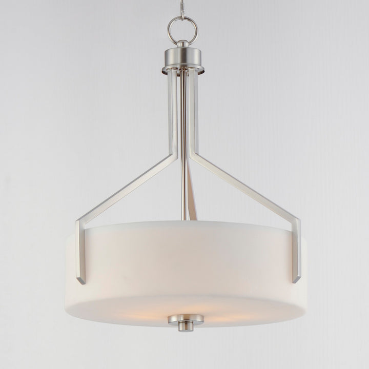 Maxim - 21287SWSN - Three Light Pendant - Dart - Satin Nickel