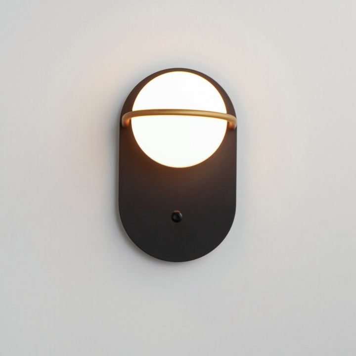 Maxim - 21600SWBKGLD - LED Wall Sconce - Revolve - Black / Gold