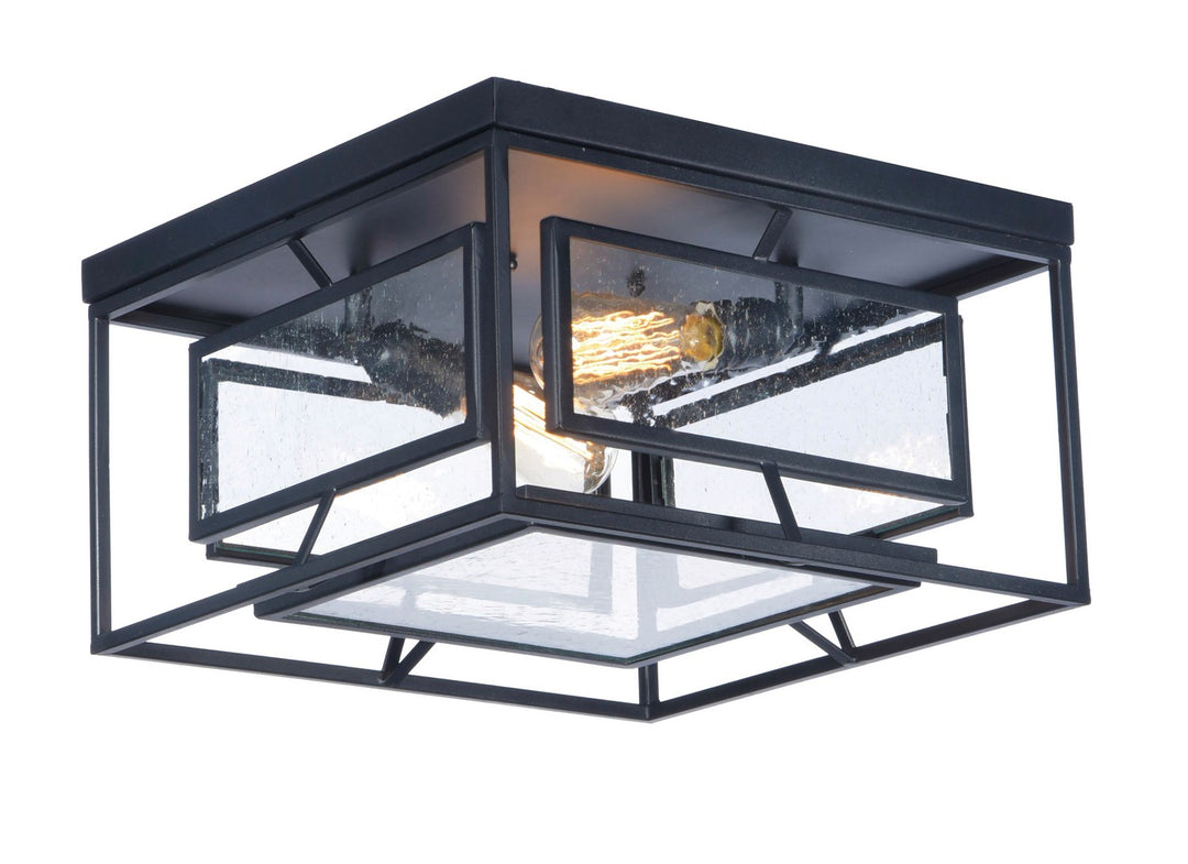 Era LED Flush Mount in Black - available from The Lighting Shoppe, trusted by Canadian homeowners
