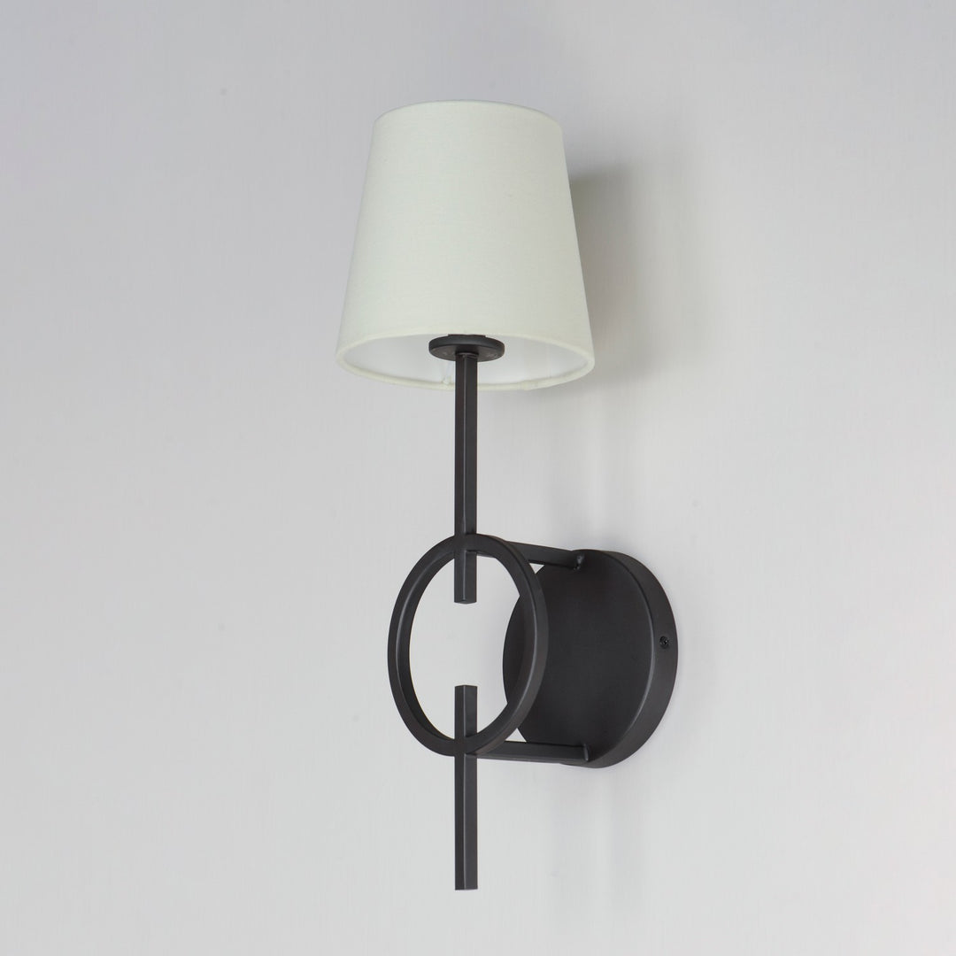 Maxim - 27721OFCHL - One Light Wall Sconce - Paoli - Charcoal Bronze