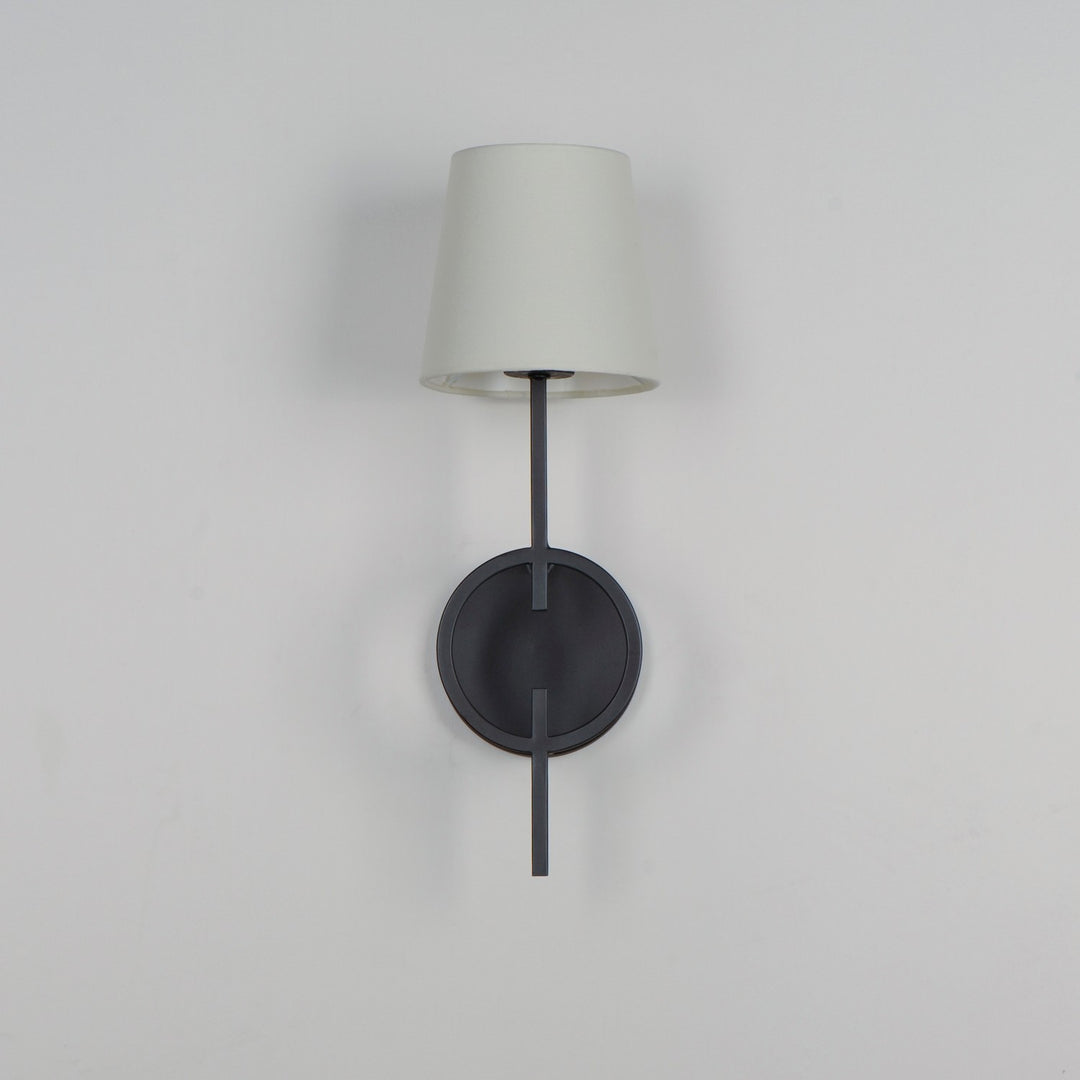 Maxim - 27721OFCHL - One Light Wall Sconce - Paoli - Charcoal Bronze