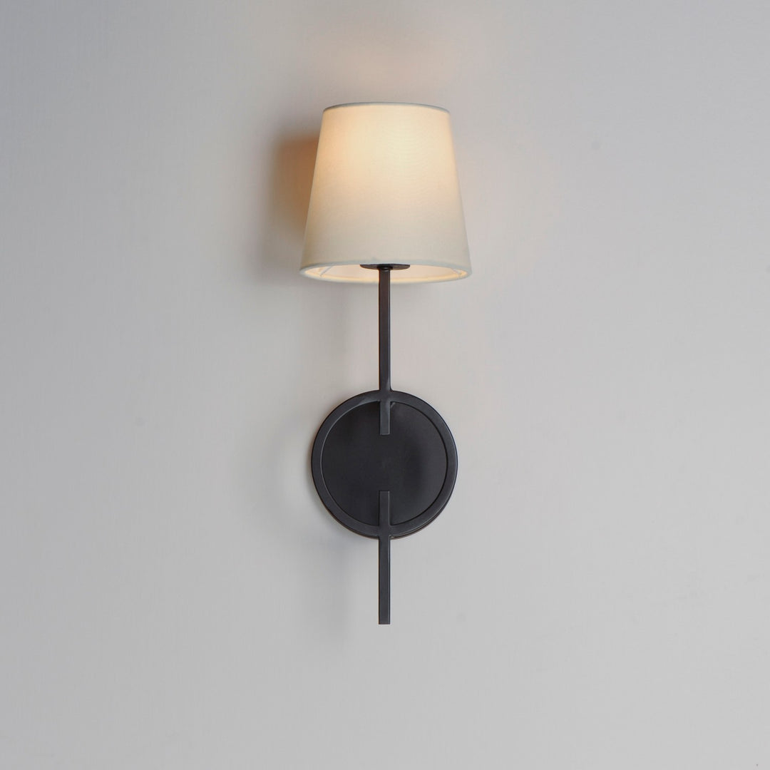 Maxim - 27721OFCHL - One Light Wall Sconce - Paoli - Charcoal Bronze