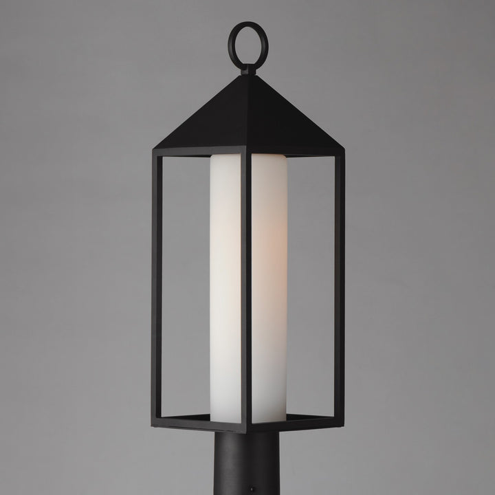 Maxim - 30070SWBK - One Light Outdoor Post Mount - Aldous - Black