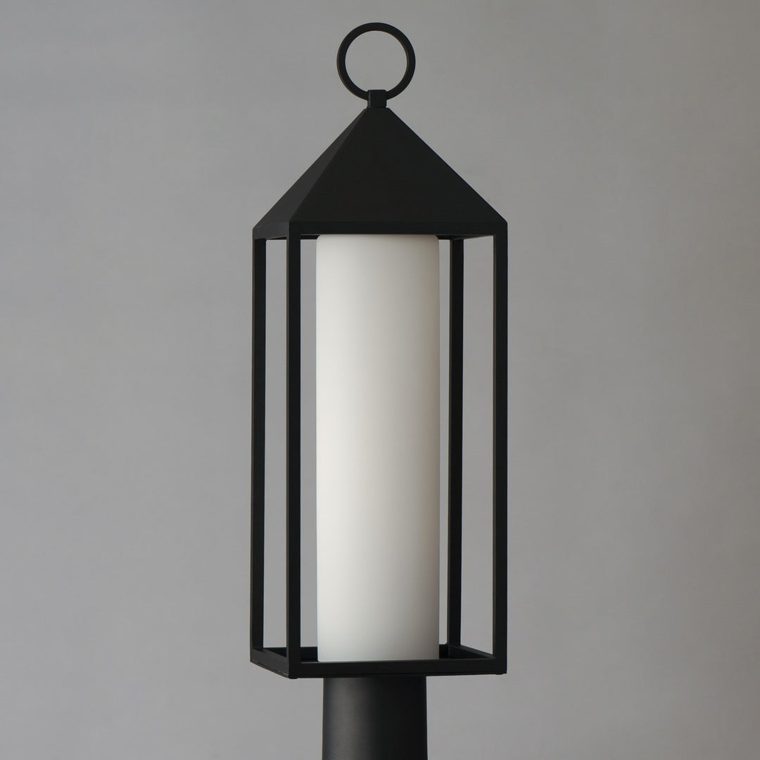 Maxim - 30070SWBK - One Light Outdoor Post Mount - Aldous - Black