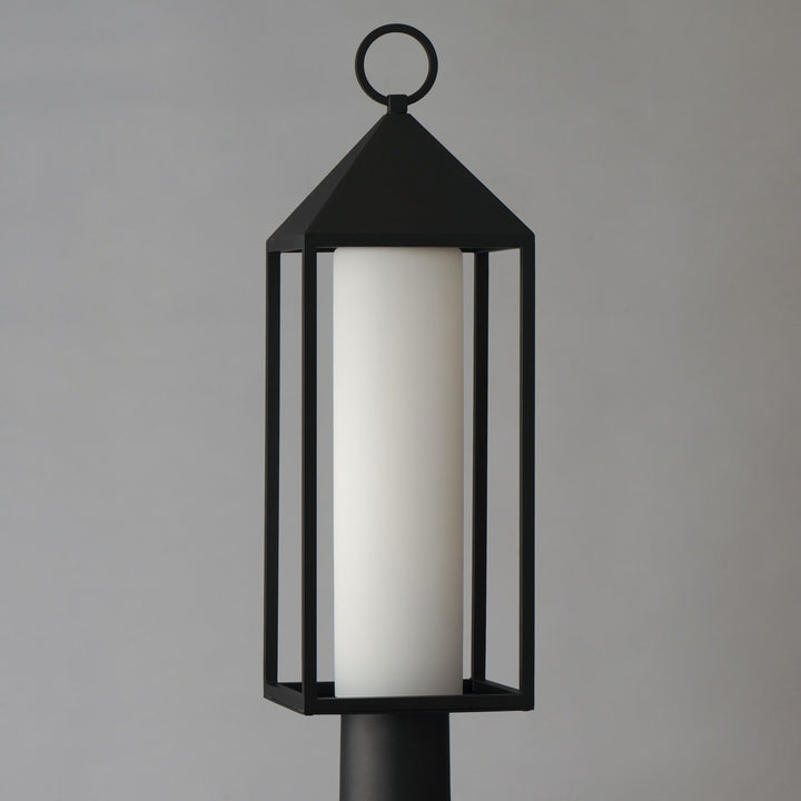 Maxim - 30070SWBK - One Light Outdoor Post Mount - Aldous - Black