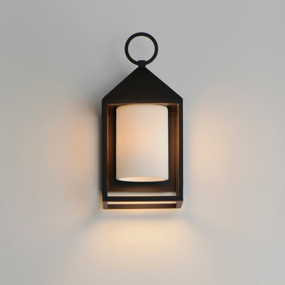 Maxim - 30071SWBK - One Light Outdoor Wall Sconce - Aldous - Black