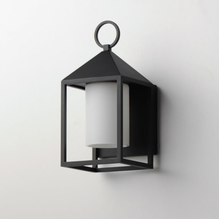 Maxim - 30071SWBK - One Light Outdoor Wall Sconce - Aldous - Black