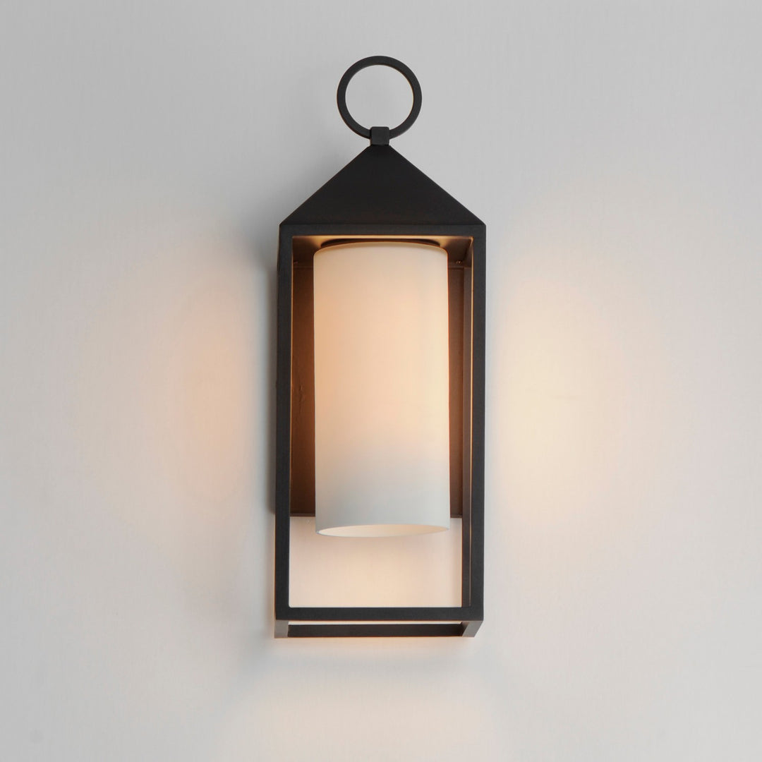 Maxim - 30072SWBK - One Light Outdoor Wall Sconce - Aldous - Black