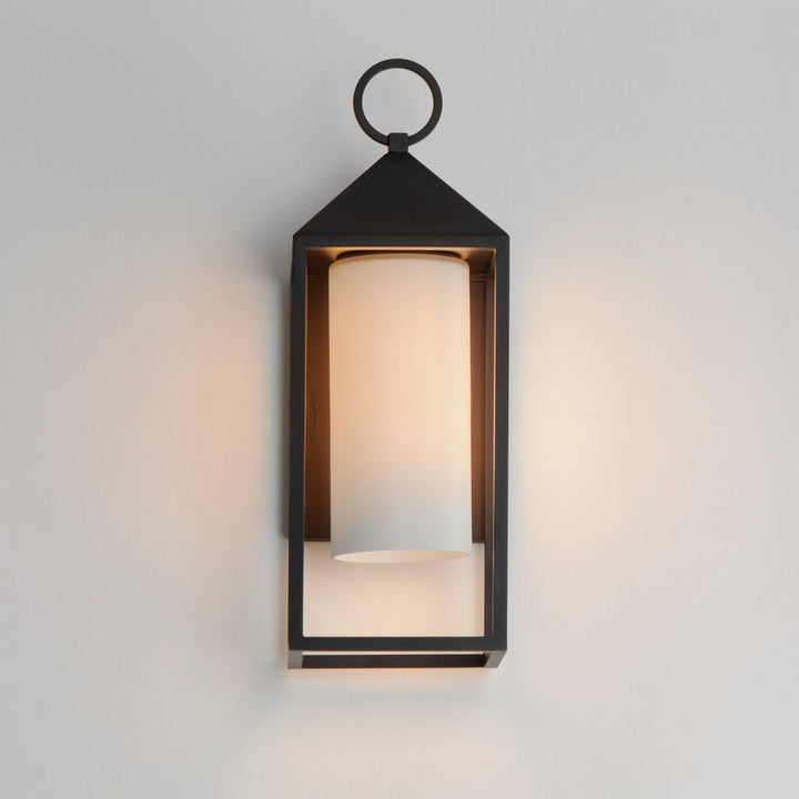 Maxim - 30072SWBK - One Light Outdoor Wall Sconce - Aldous - Black