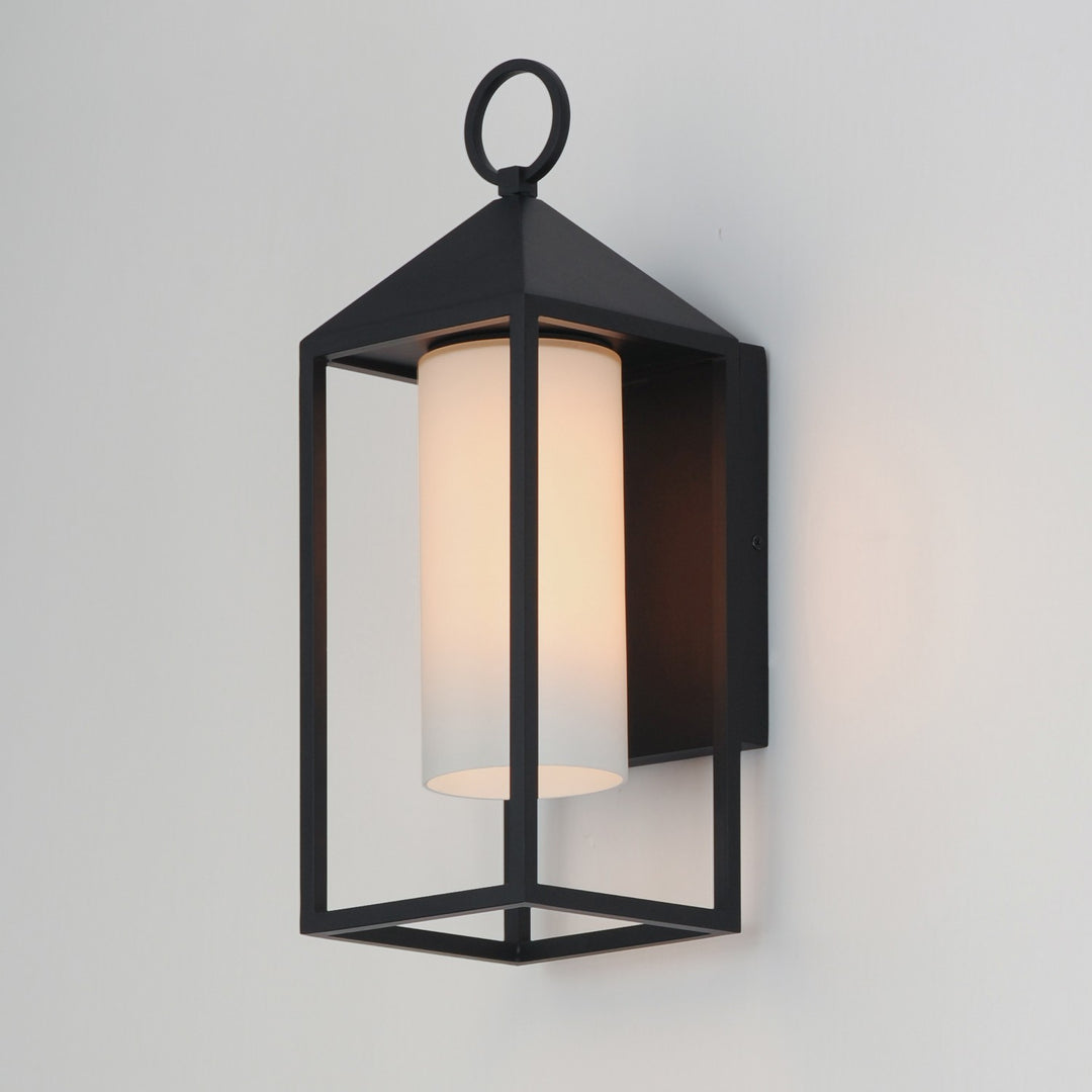 Maxim - 30072SWBK - One Light Outdoor Wall Sconce - Aldous - Black