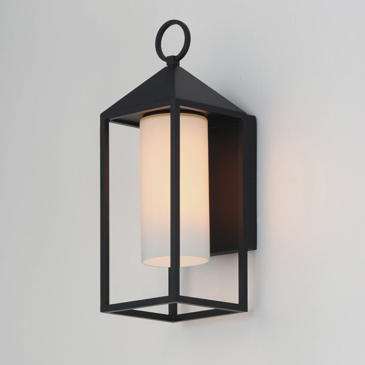 Maxim - 30072SWBK - One Light Outdoor Wall Sconce - Aldous - Black