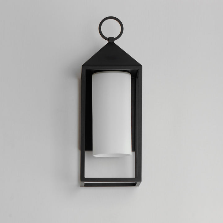 Maxim - 30072SWBK - One Light Outdoor Wall Sconce - Aldous - Black
