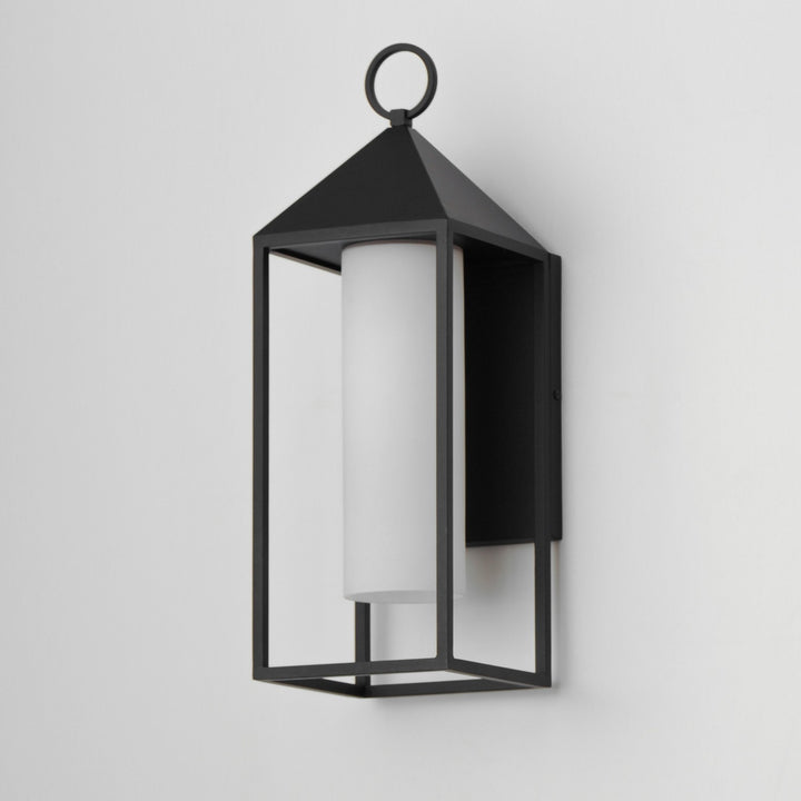 Maxim - 30073SWBK - One Light Outdoor Wall Sconce - Aldous - Black