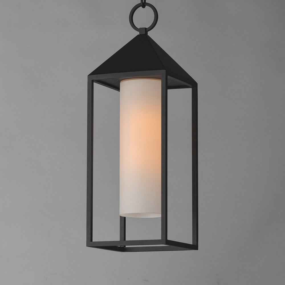 Maxim - 30079SWBK - One Light Outdoor Pendant - Aldous - Black