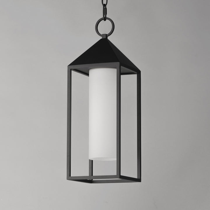 Maxim - 30079SWBK - One Light Outdoor Pendant - Aldous - Black
