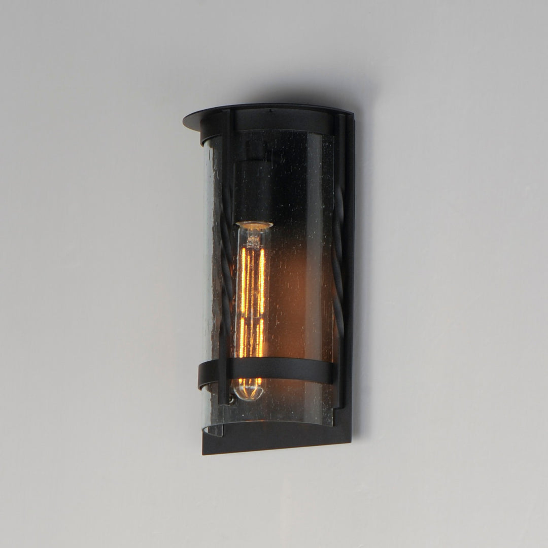 Maxim - 30191CDBK - One Light Outdoor Wall Sconce - Foundry - Black