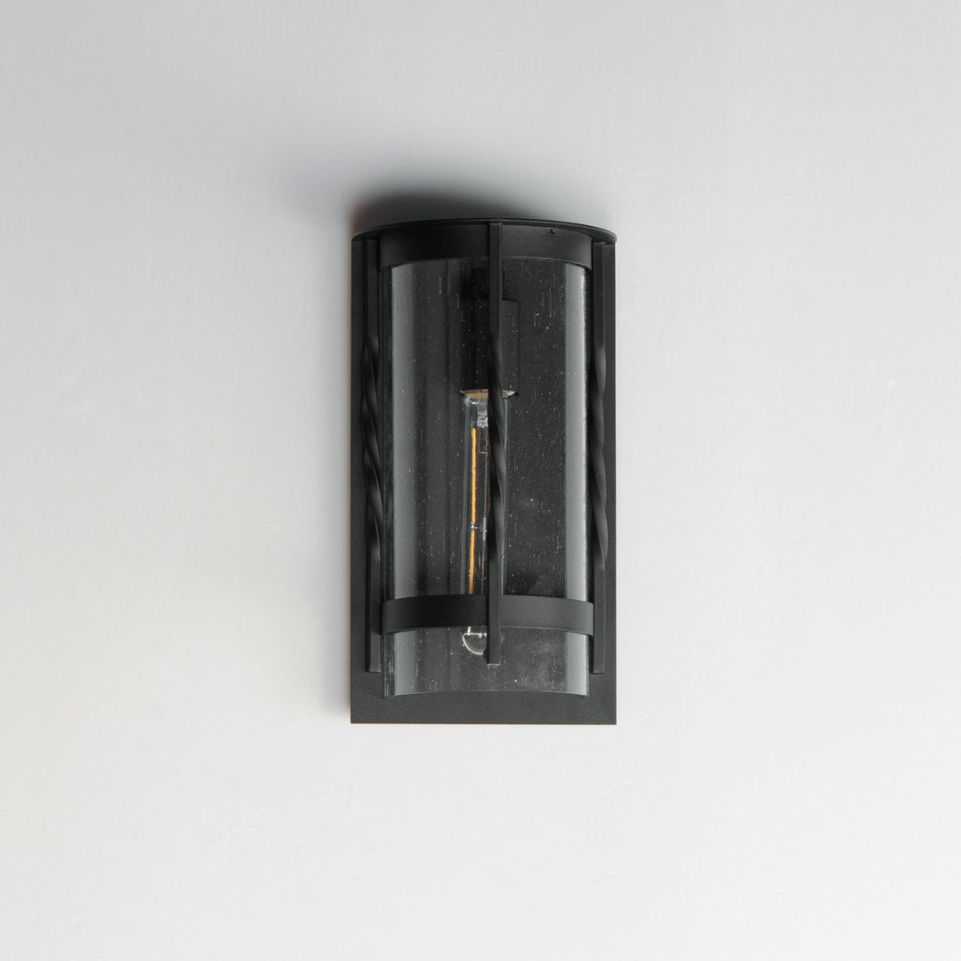 Maxim - 30191CDBK - One Light Outdoor Wall Sconce - Foundry - Black