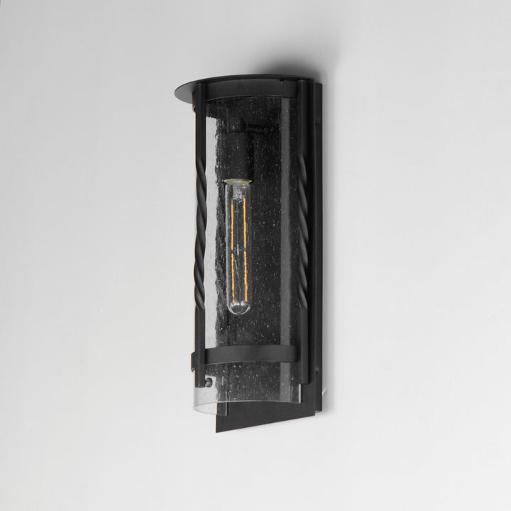 Maxim - 30192CDBK - One Light Outdoor Wall Sconce - Foundry - Black