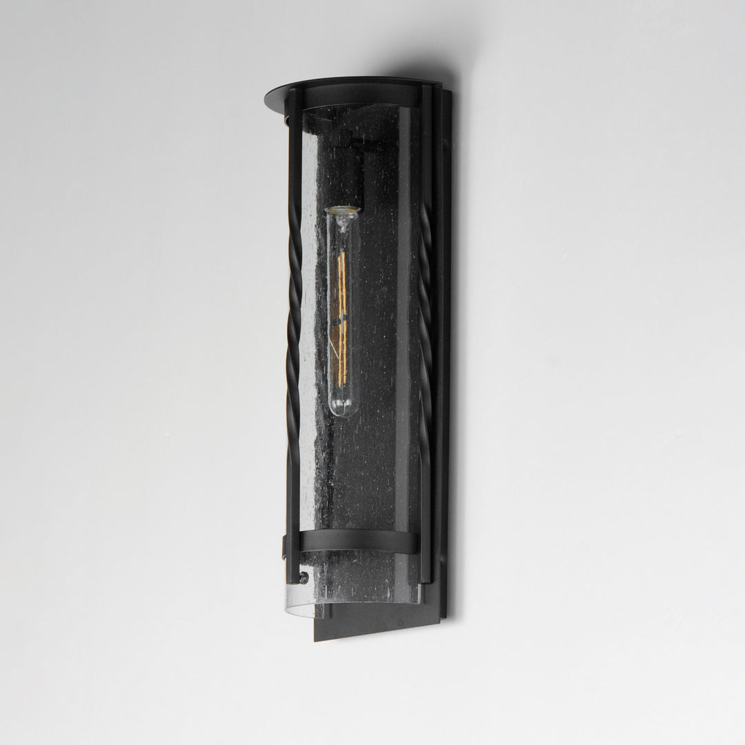 Maxim - 30193CDBK - One Light Outdoor Wall Sconce - Foundry - Black