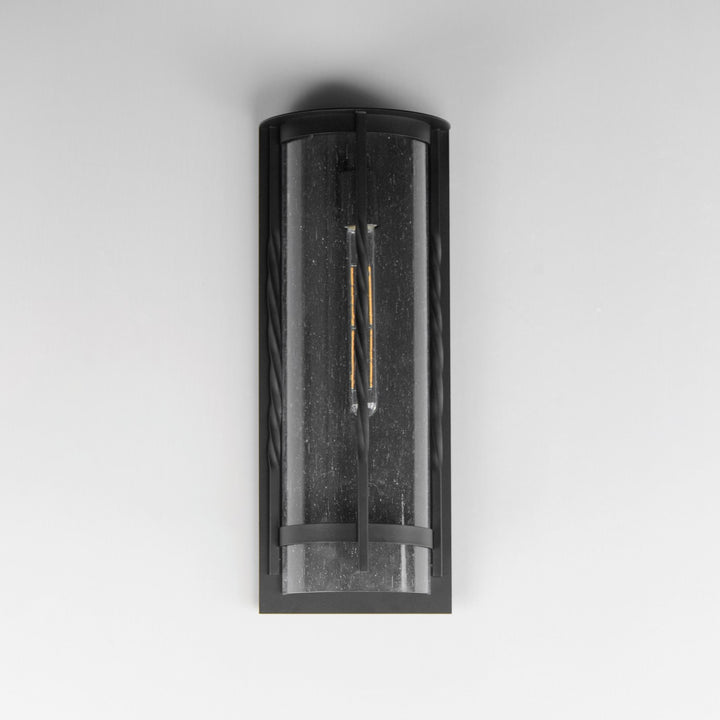 Maxim - 30193CDBK - One Light Outdoor Wall Sconce - Foundry - Black