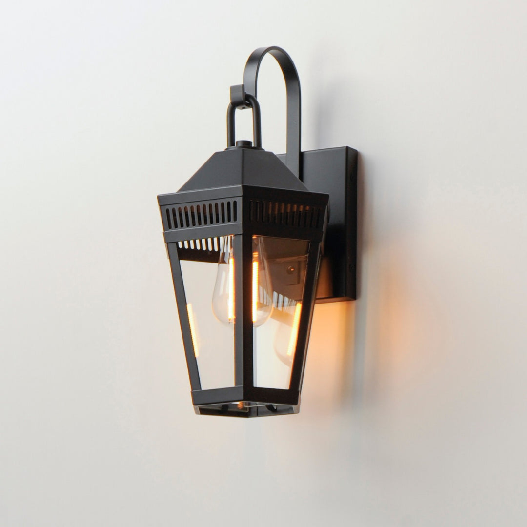 Maxim - 30591CLBK - One Light Outdoor Wall Sconce - Oxford - Black