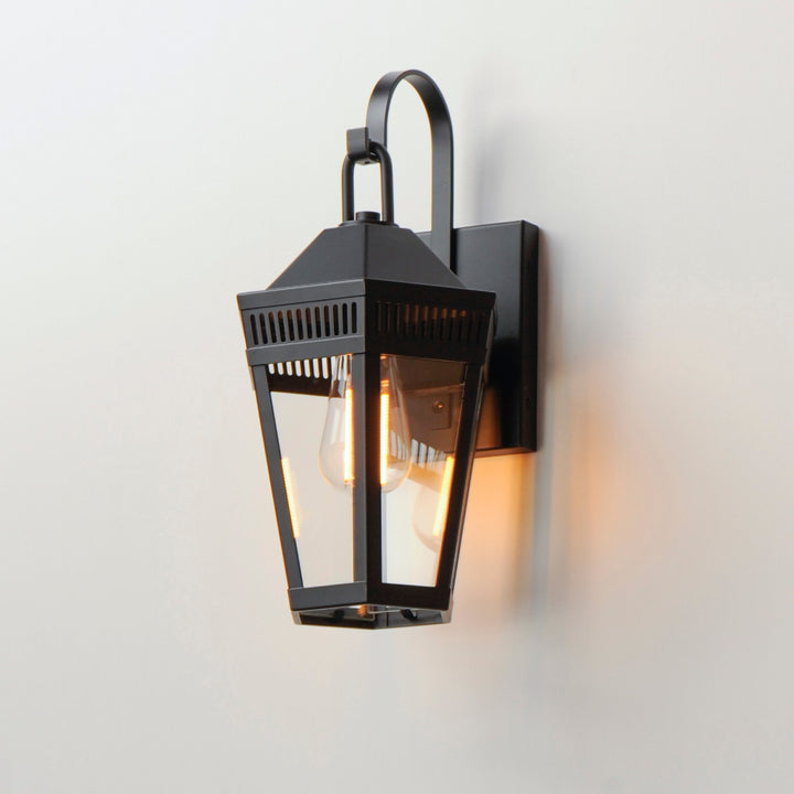 Maxim - 30591CLBK - One Light Outdoor Wall Sconce - Oxford - Black