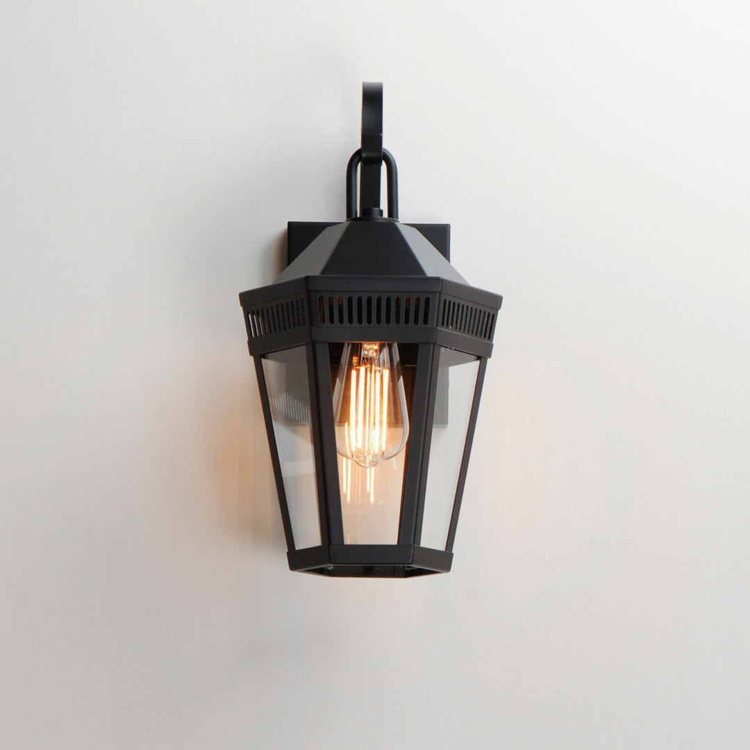 Maxim - 30591CLBK - One Light Outdoor Wall Sconce - Oxford - Black