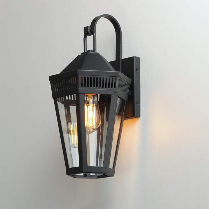 Maxim - 30592CLBK - One Light Outdoor Wall Sconce - Oxford - Black