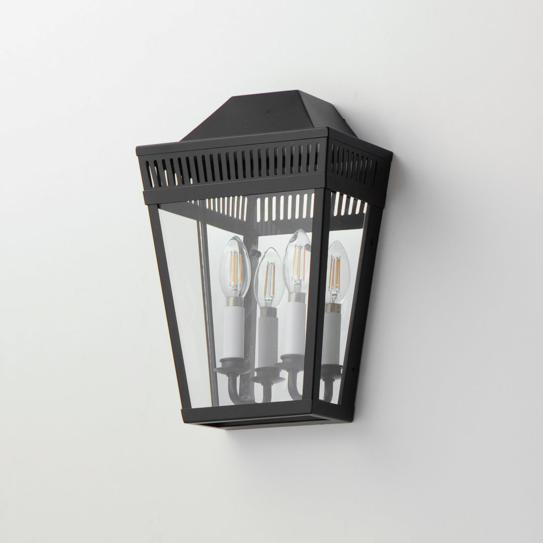Maxim - 30593CLBK - Two Light Outdoor Wall Sconce - Oxford - Black