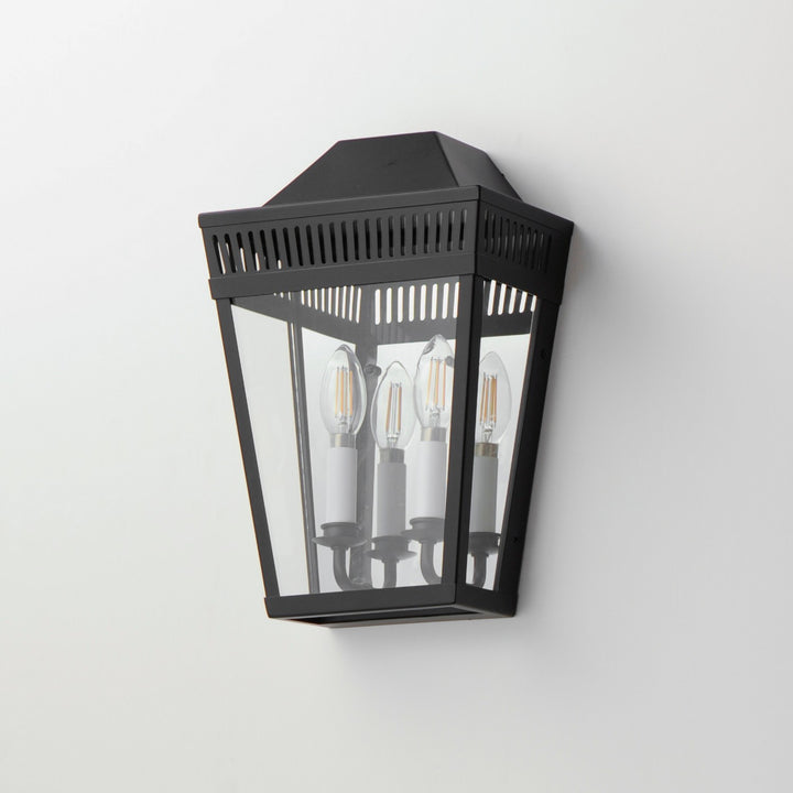 Maxim - 30593CLBK - Two Light Outdoor Wall Sconce - Oxford - Black
