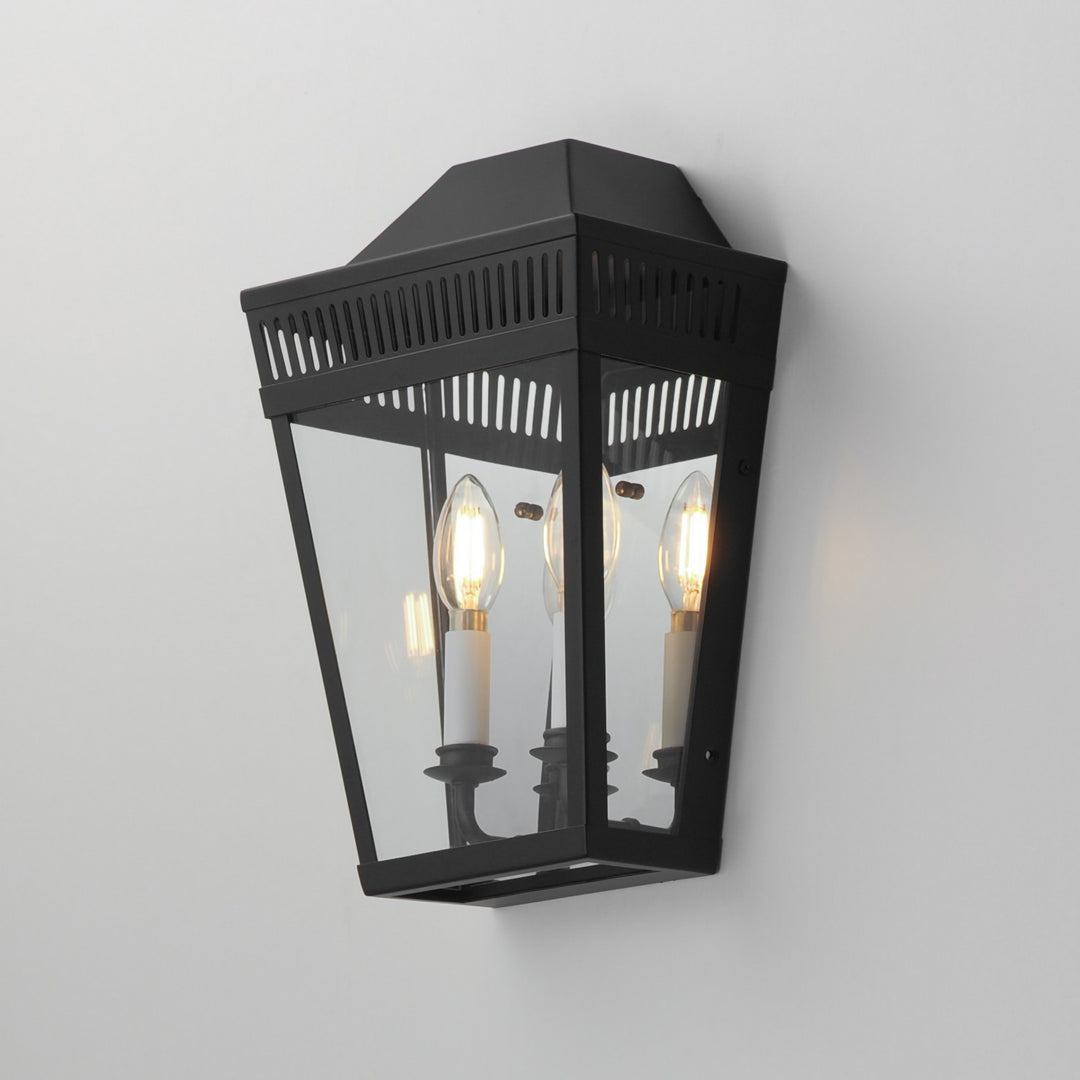 Maxim - 30593CLBK - Two Light Outdoor Wall Sconce - Oxford - Black