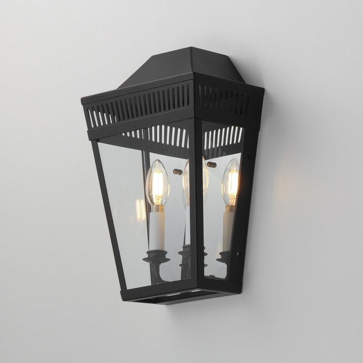 Maxim - 30593CLBK - Two Light Outdoor Wall Sconce - Oxford - Black