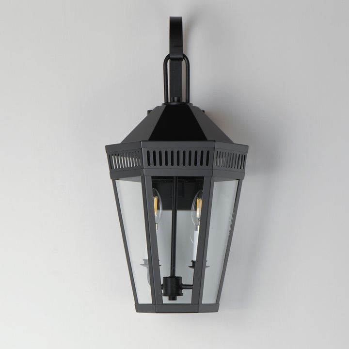 Maxim - 30594CLBK - Two Light Outdoor Wall Sconce - Oxford - Black
