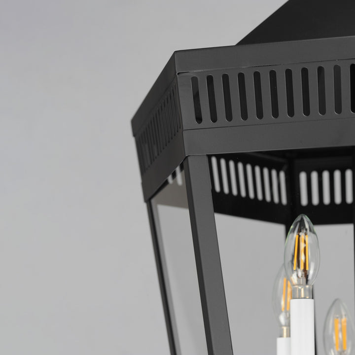 Maxim - 30598CLBK - Six Light Outdoor Pendant - Oxford - Black