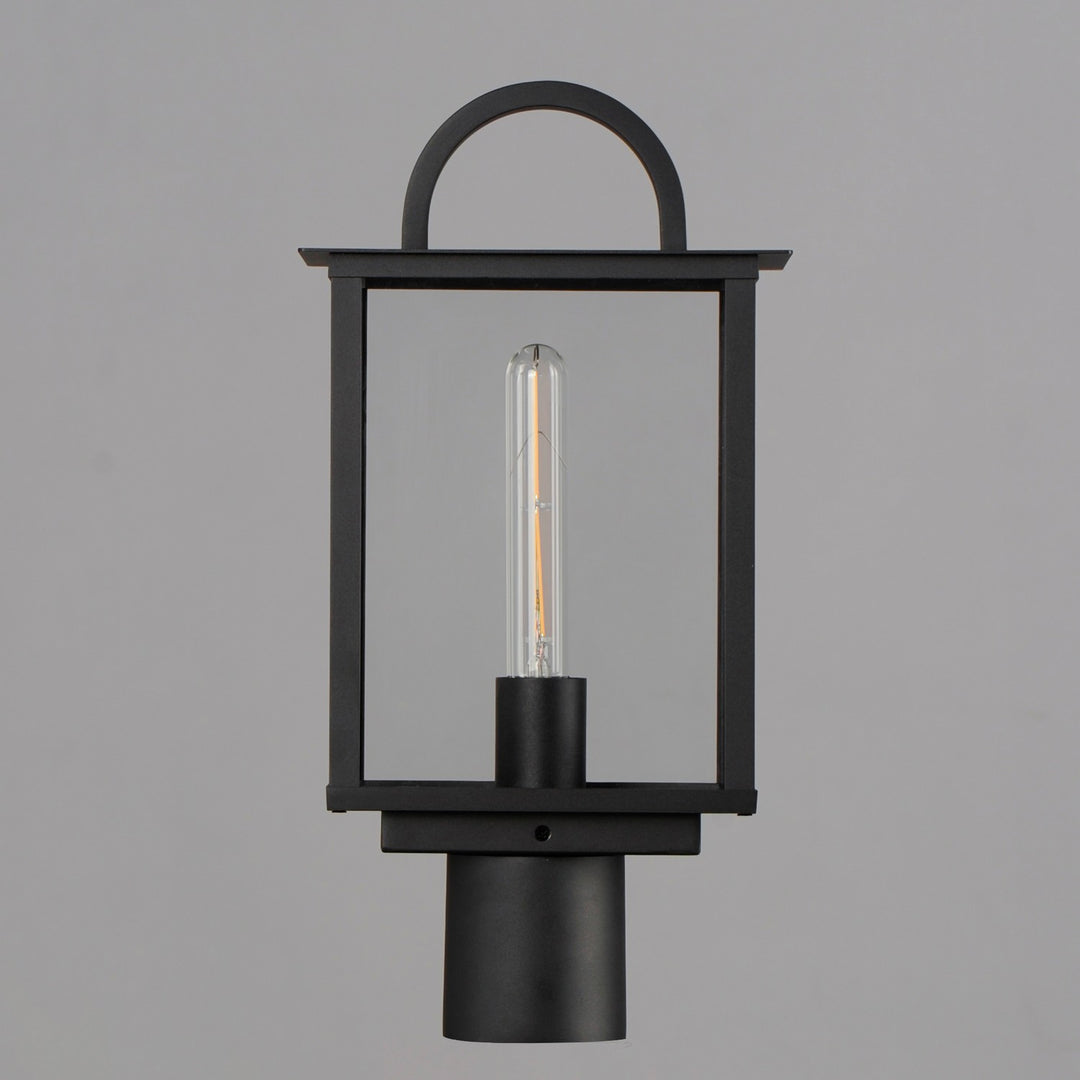 Maxim - 30759CLBK - One Light Deck/Post Lantern - Manchester - Black